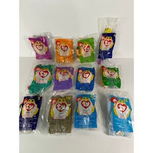Vintage Complete 1988 McDonald’s TY beanie baby set
